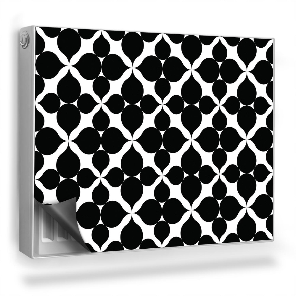 Mata magnetyczna na grzejnik Geometryczny wzór, arabeska, kwiaty