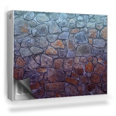 Mata magnesowa na kaloryfer Różne kamienie wtopione w beton