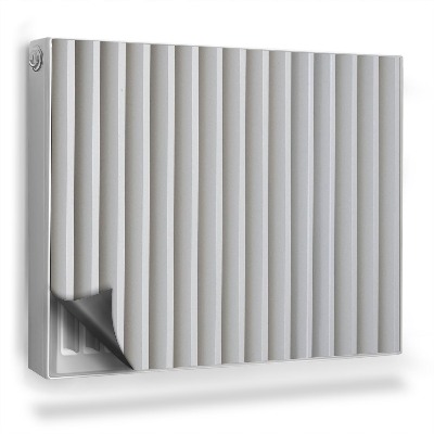 Mata magnesowa na kaloryfer Struktura lameli jasne listwy dekoracyjne