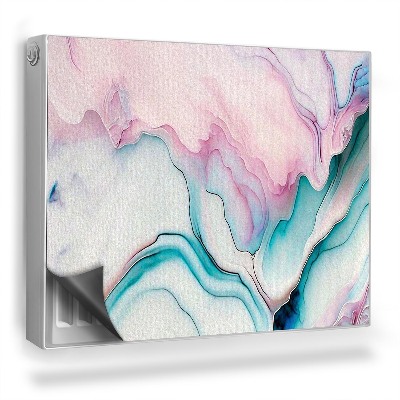 Mata magnetyczna na grzejnik Pastelowe plamy akwareli na papierze