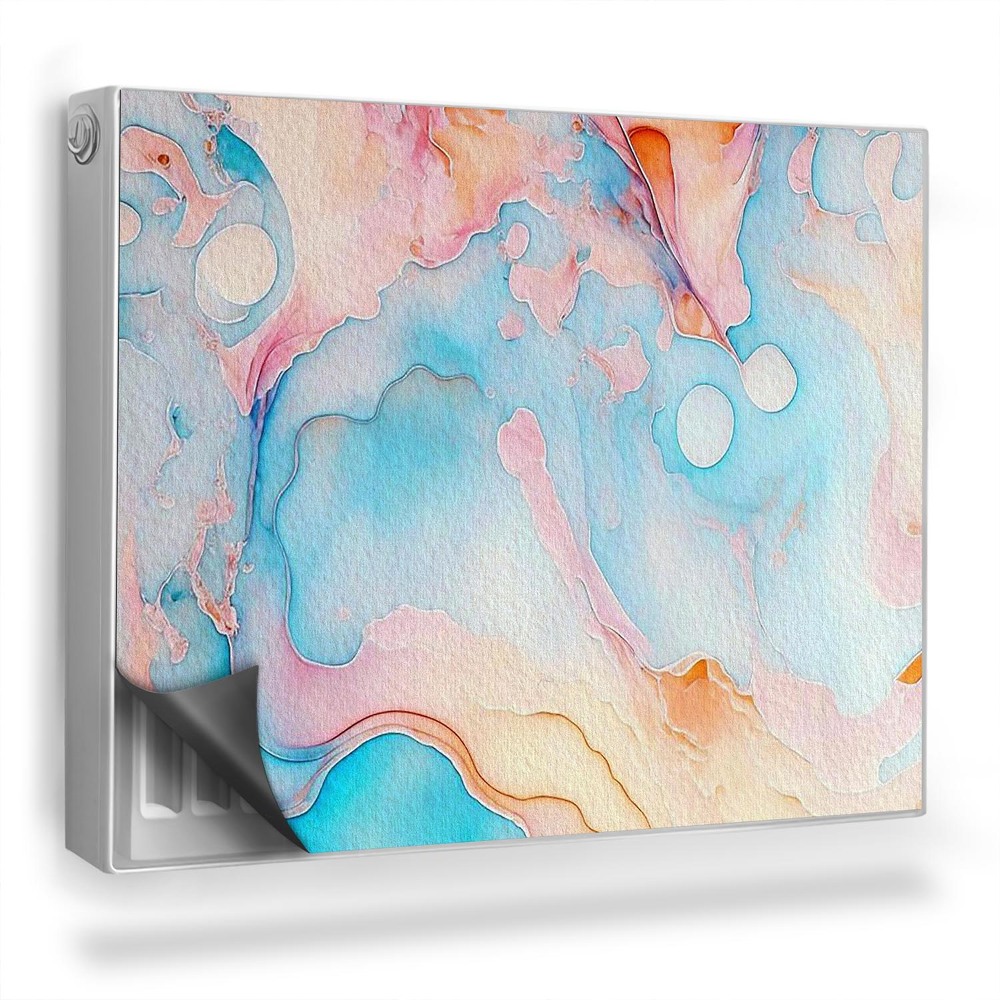 Mata magnesowa na kaloryfer Kolorowe plamy akwareli na papierze