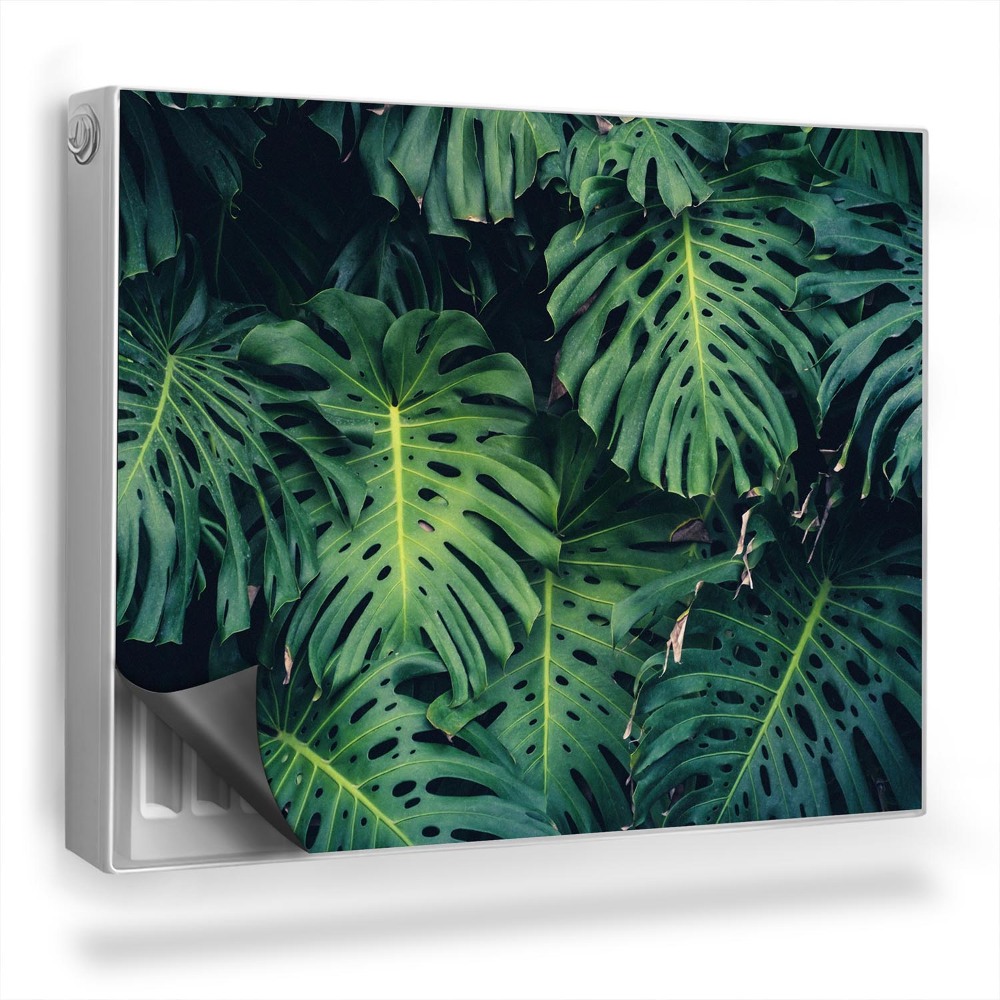 Mata magnetyczna na grzejnik Zagęszczone liście Monstery mroczny klimat