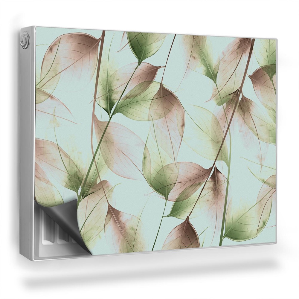 Mata magnetyczna na grzejnik Drobne listki nachodzące na siebie