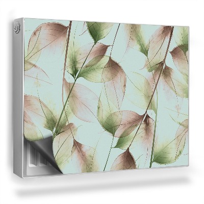 Mata magnetyczna na grzejnik Drobne listki nachodzące na siebie