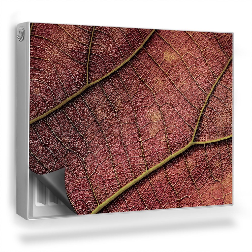 Mata magnesowa na kaloryfer Żyłki rośliny naturalna tekstura liścia