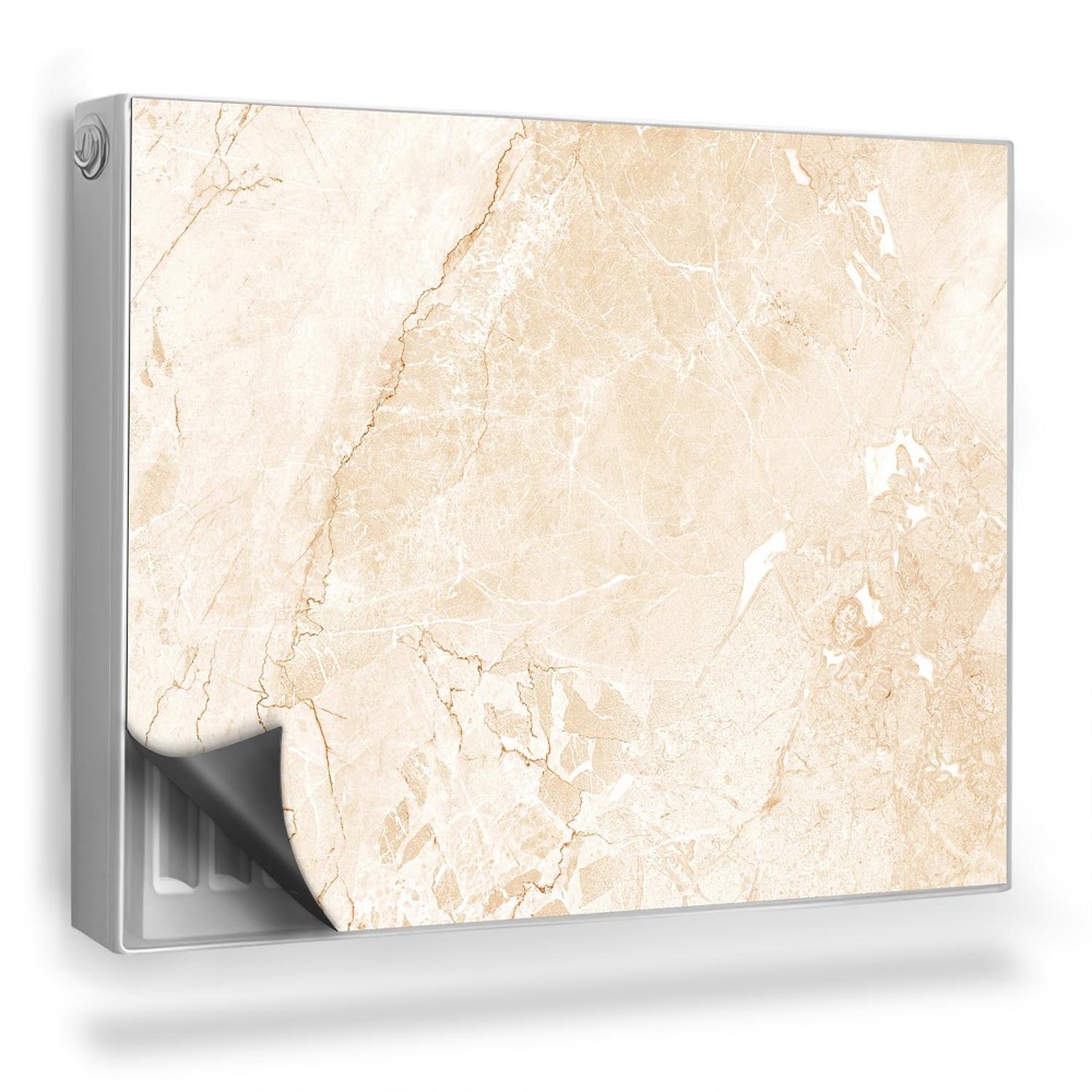 Mata magnesowa na kaloryfer Kamienna tektura pastelowy piaskowiec