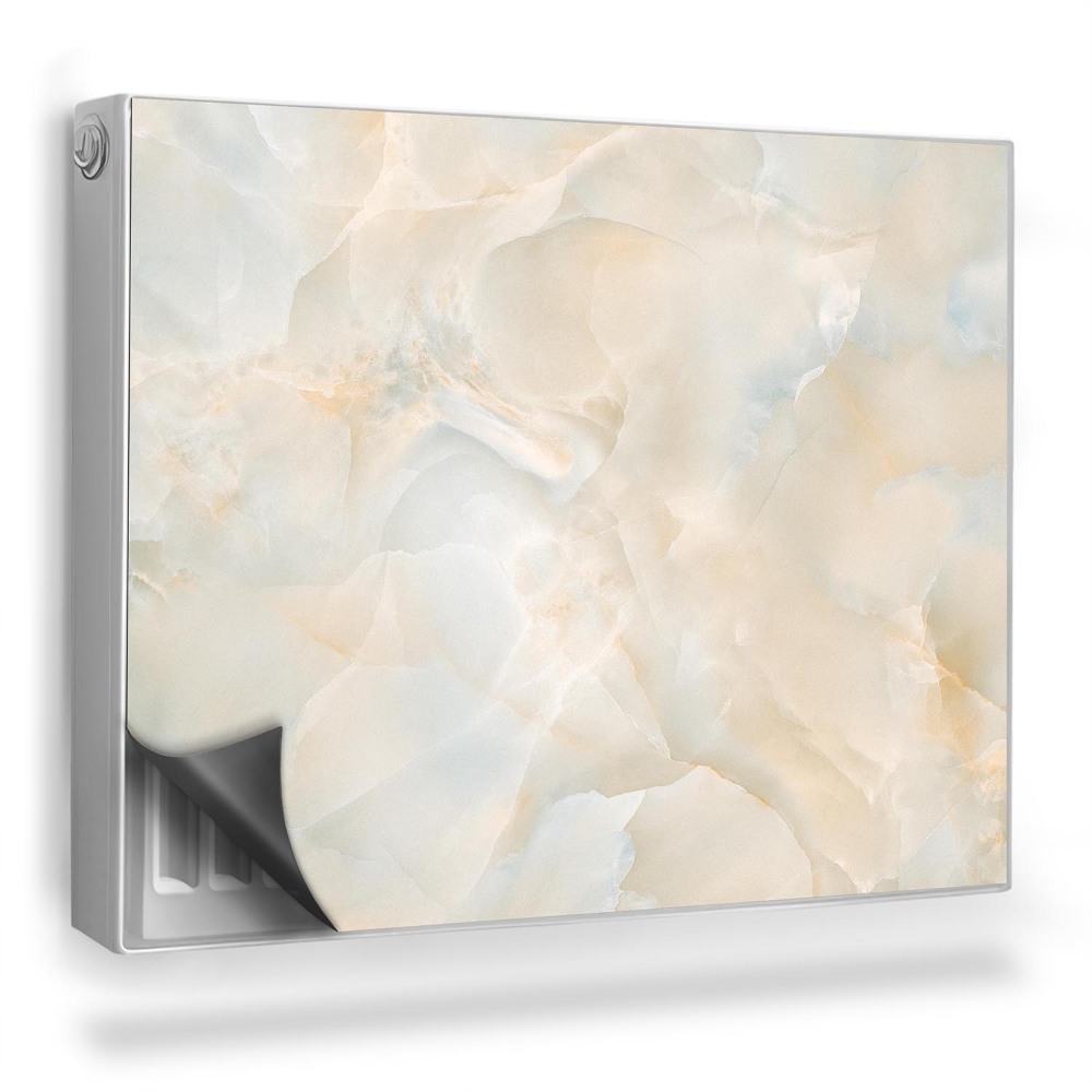 Mata magnetyczna na grzejnik Marmurowa struktura kamienna tekstura