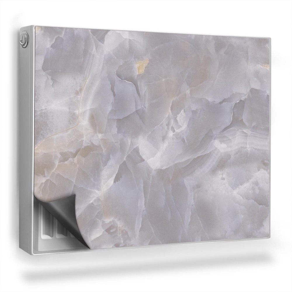 Mata magnesowa na kaloryfer Płyta z kamienna stylowa tekstura marmuru