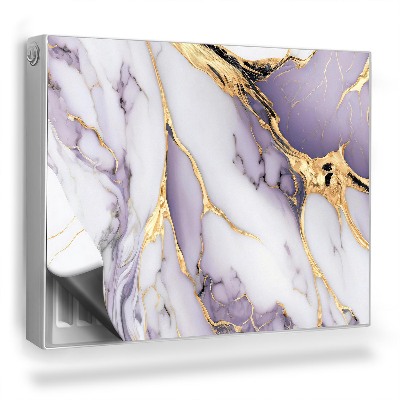 Mata magnesowa na kaloryfer Pastelowa kamienna tekstura marmuru