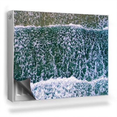 Mata magnetyczna na grzejnik Widok na ocean i plażę barwy stonowane