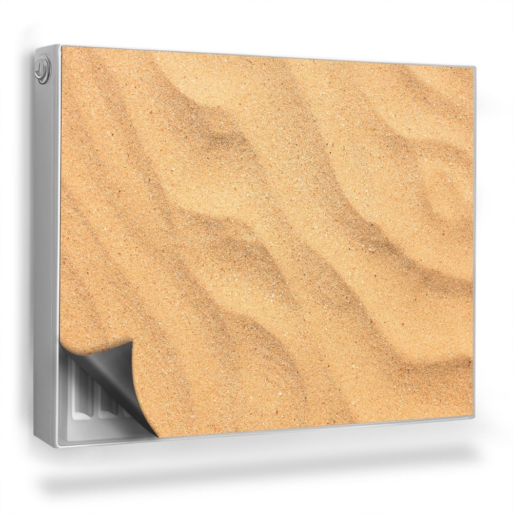 Mata magnesowa na kaloryfer Jasny pofalowany lekko piasek ciepłe barwy