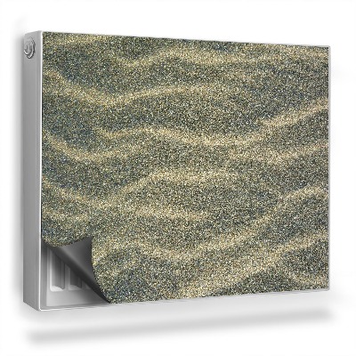 Mata magnesowa na kaloryfer Mokry piasek, kolorystyka zimna, stonowana