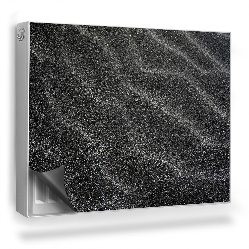 Mata magnesowa na kaloryfer Czarny piasek, mroczny klimat