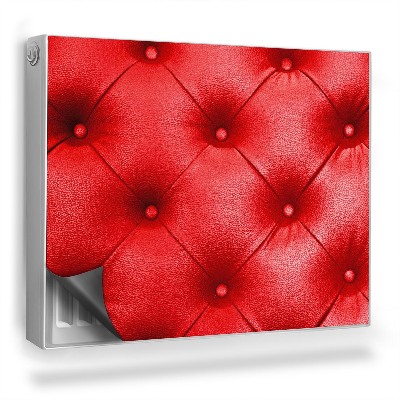 Mata magnesowa na kaloryfer Żywy materiał pikowany glamour tekstura