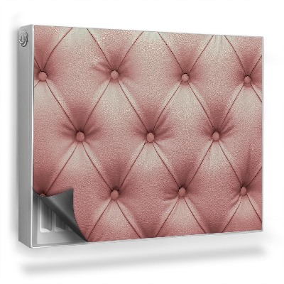 Mata magnetyczna na grzejnik Pikowany materiał glamour tekstura