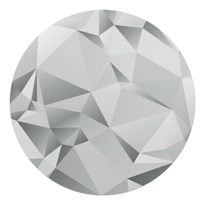 Podkładka pod krzesło obrotowe okrągła Geometryczna mozaika