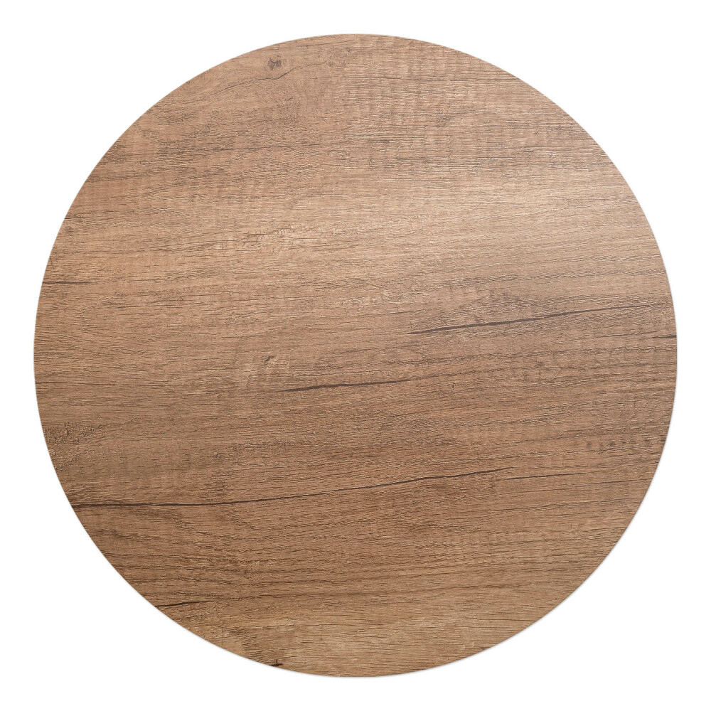 Podkładka pod krzesło obrotowe okrągła Drewniana faktura