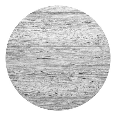 Podkładka pod krzesło okrągła Drewniane deski tło