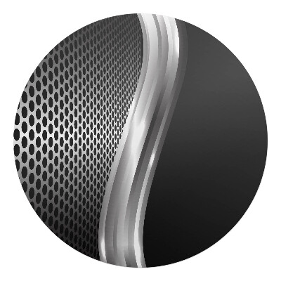 Podkładka pod krzesło obrotowe okrągła Metalowa siatka 3D