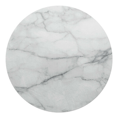 Podkładka pod krzesło okrągła Marmurowa tekstura