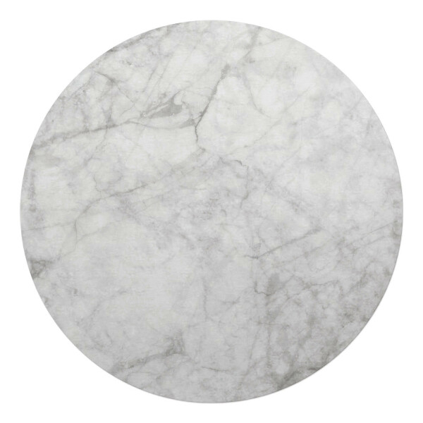 Mata na podłogę pod krzesło okrągła Marmurowe żyłki