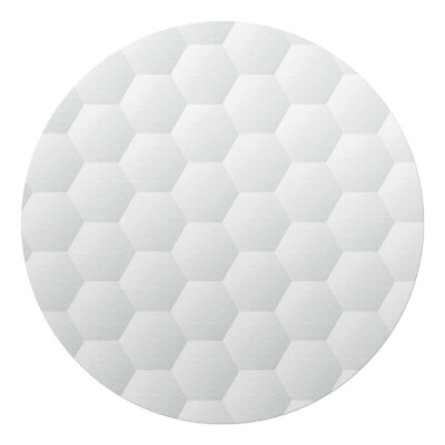 Podkładka pod krzesło okrągła Geometryczny wzór 3D