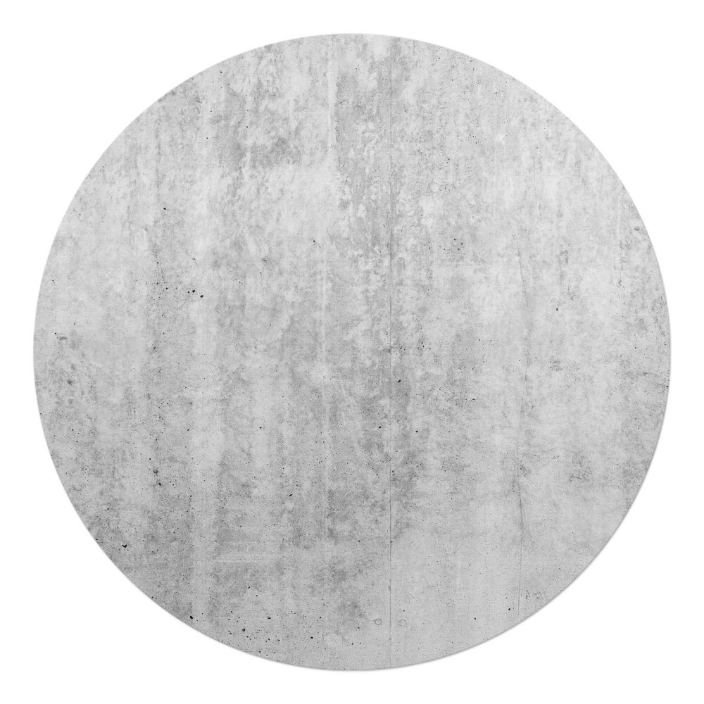 Podkładka pod krzesło obrotowe okrągła Betonowa tekstura