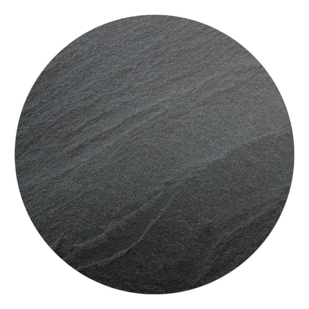 Podkładka pod krzesło obrotowe okrągła Kamienista tekstura