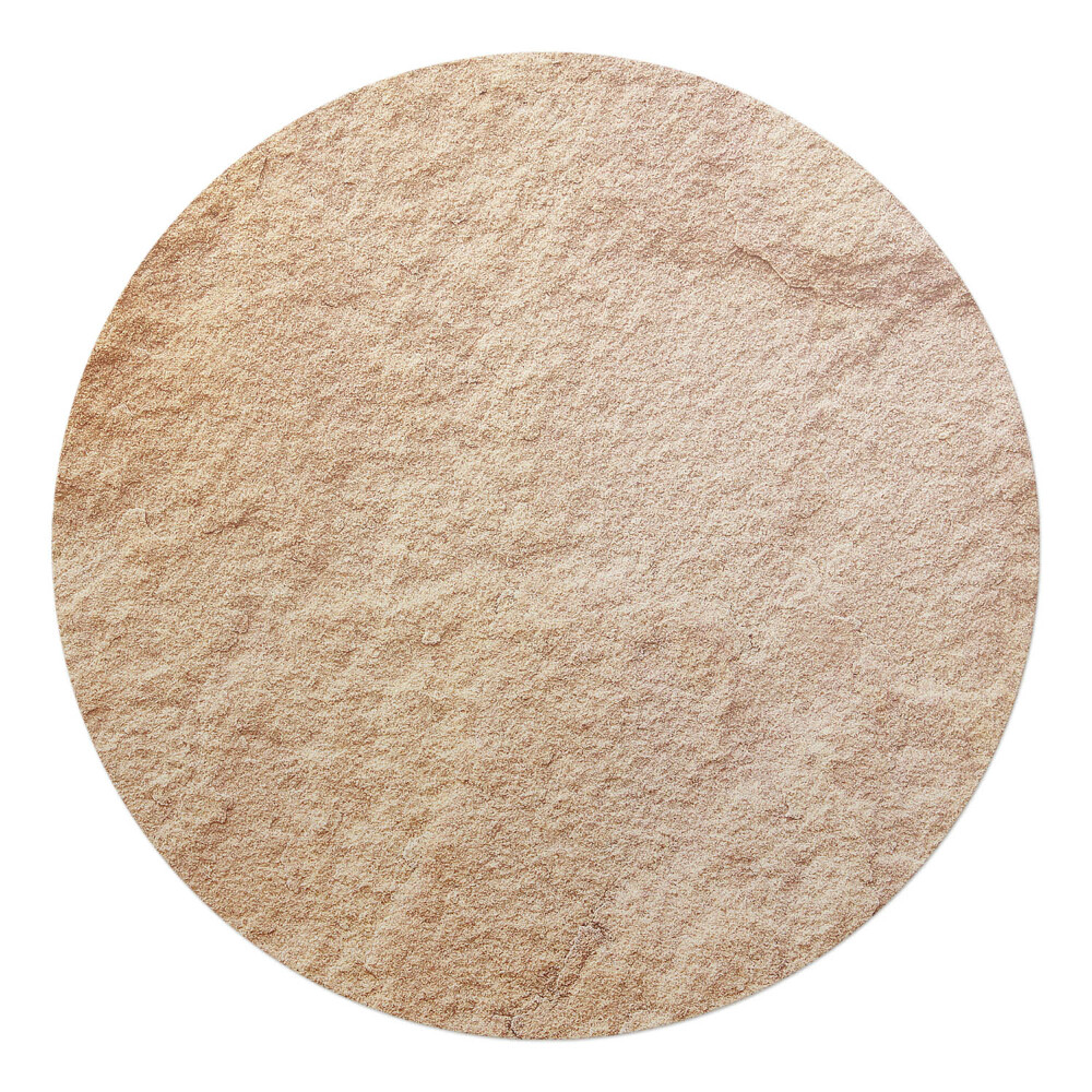 Podkładka pod krzesło obrotowe okrągła Tekstura piaskowca