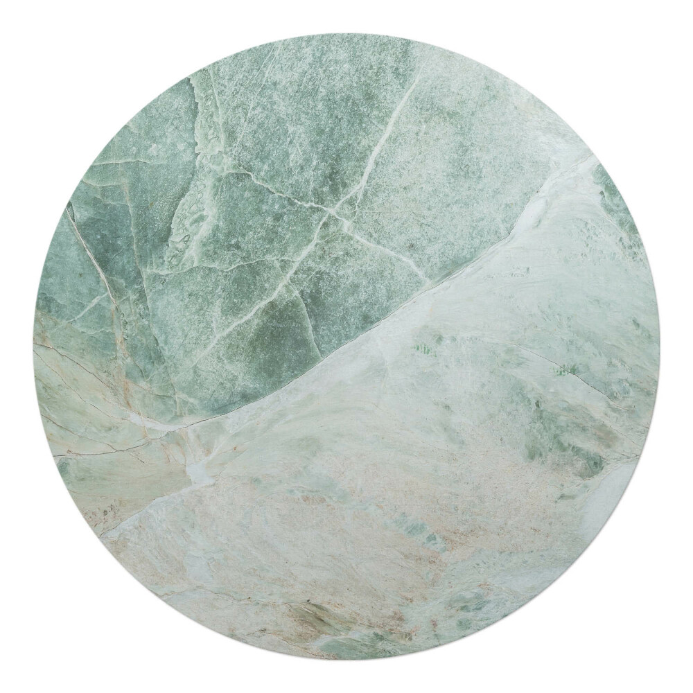 Podkładka pod krzesło obrotowe okrągła Marmurowy wzór natury