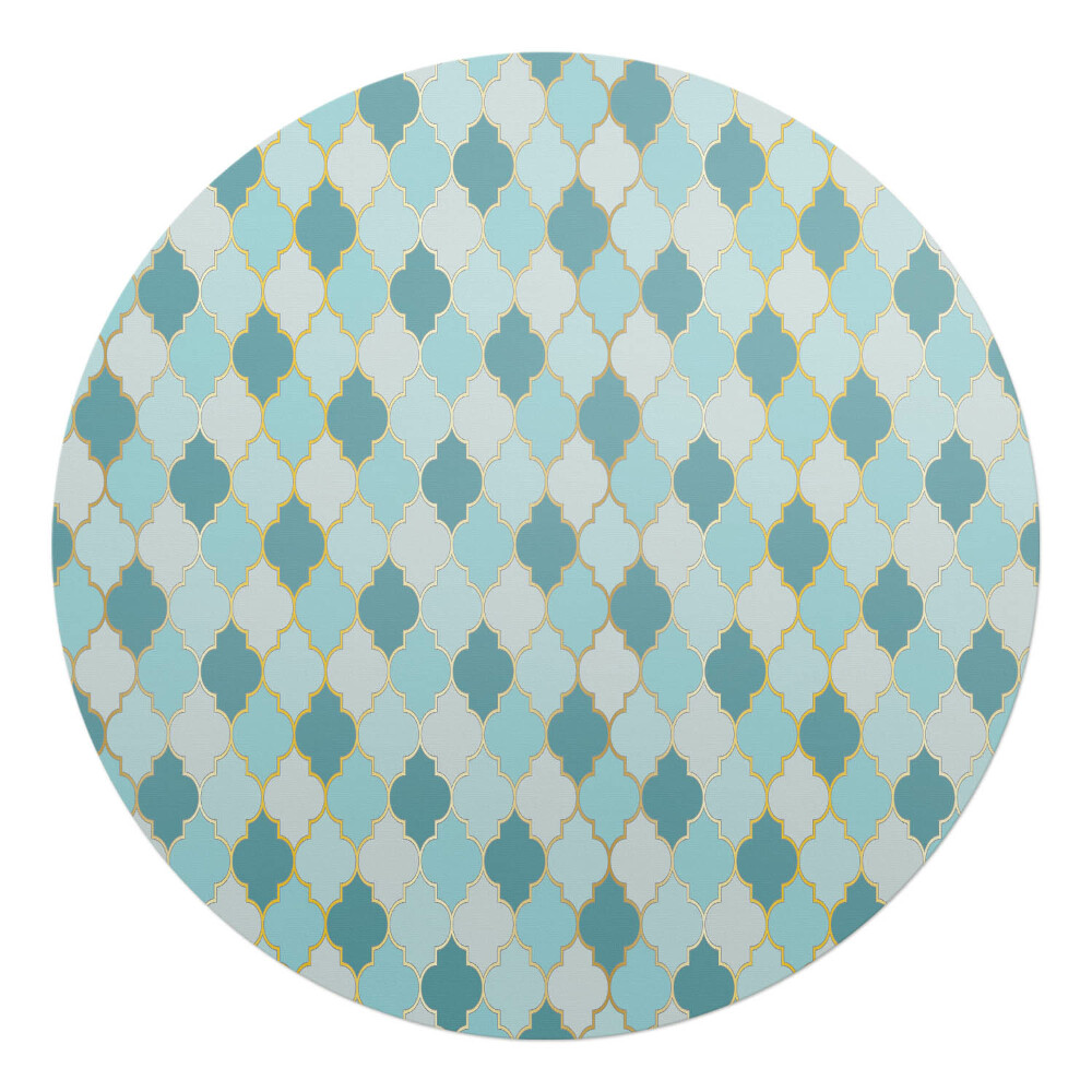 Podkładka pod krzesło okrągła Marokańska mozaika