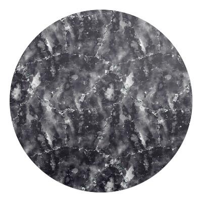 Podkładka pod krzesło obrotowe okrągła Marmurowa abstrakcja