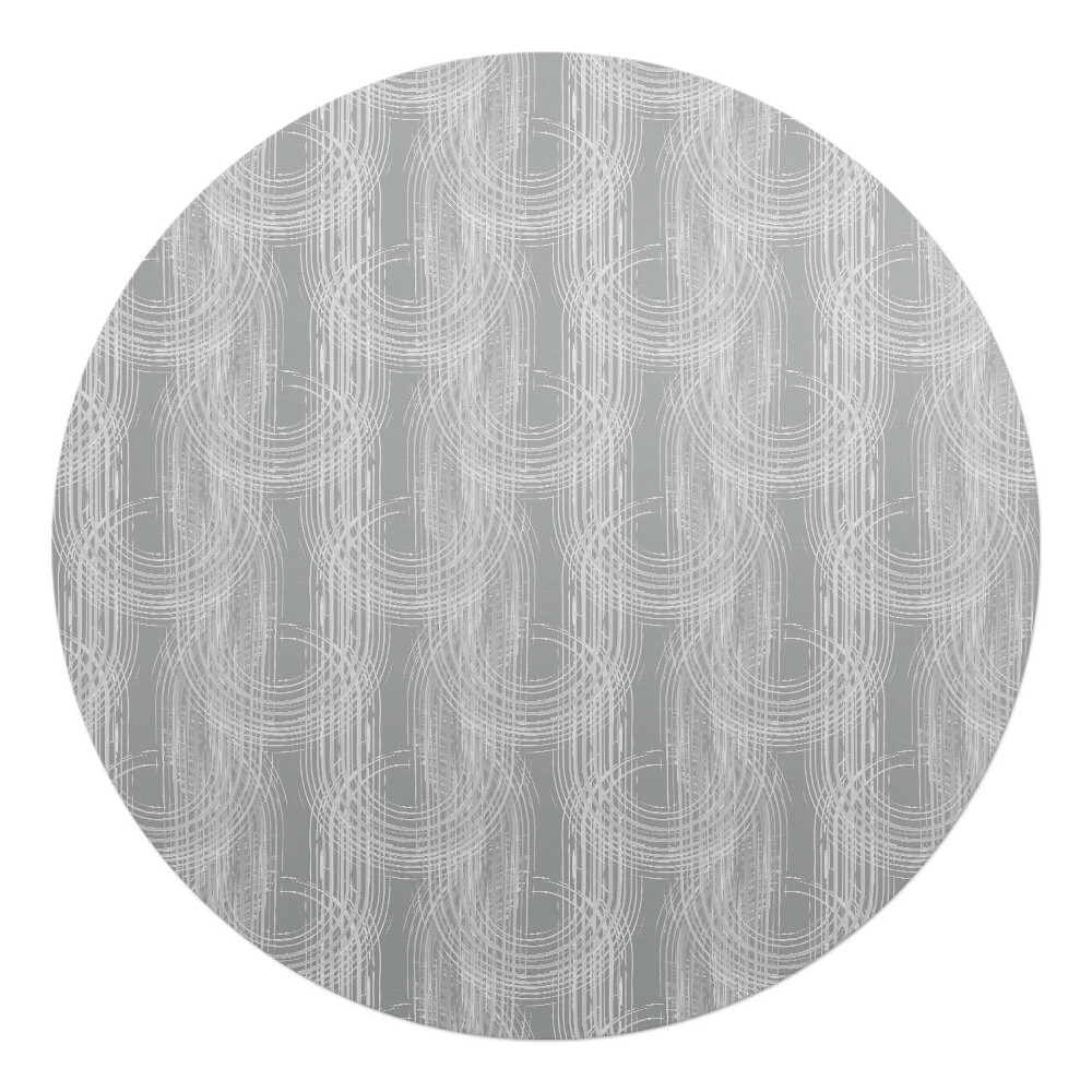 Podkładka pod krzesło okrągła Koncentryczne linie