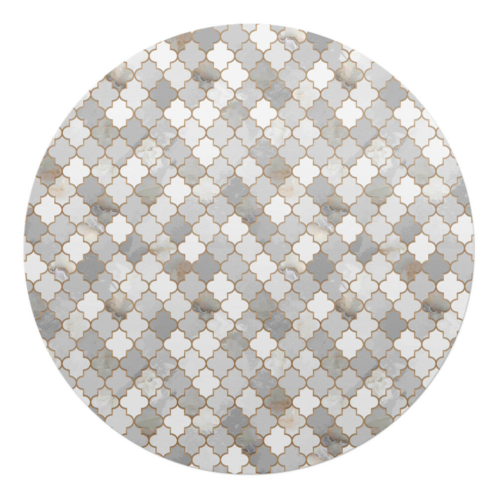 Podkładka pod krzesło okrągła Mozaika arabeska