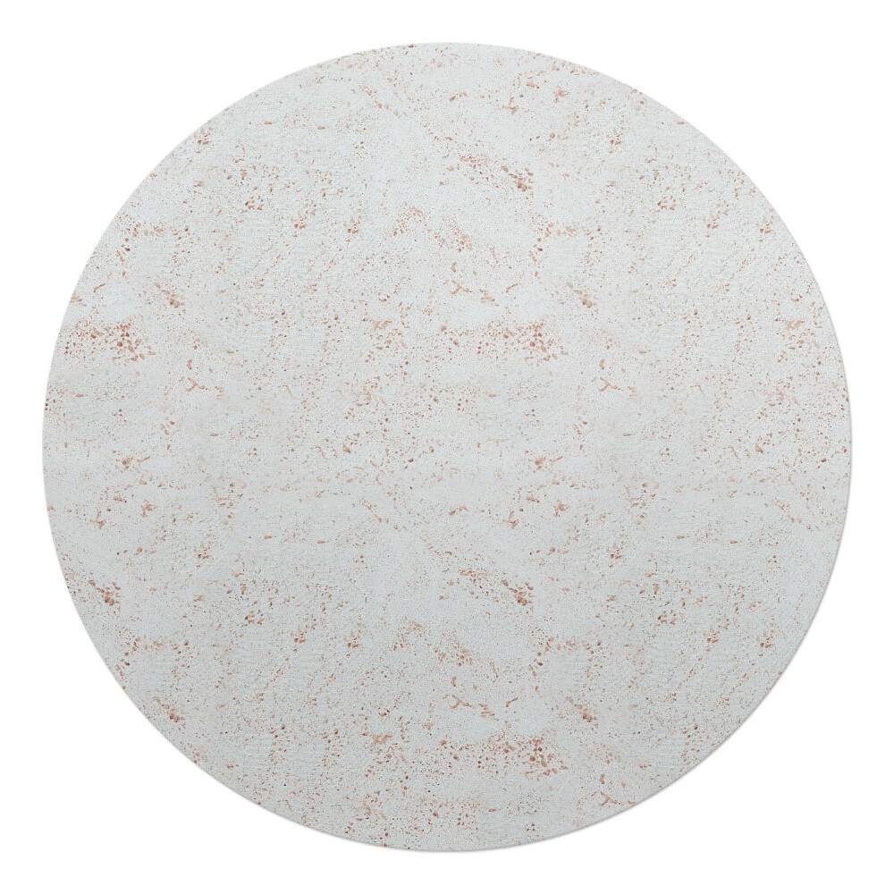 Mata pod fotel biurowy okrągła Delikatna tekstura