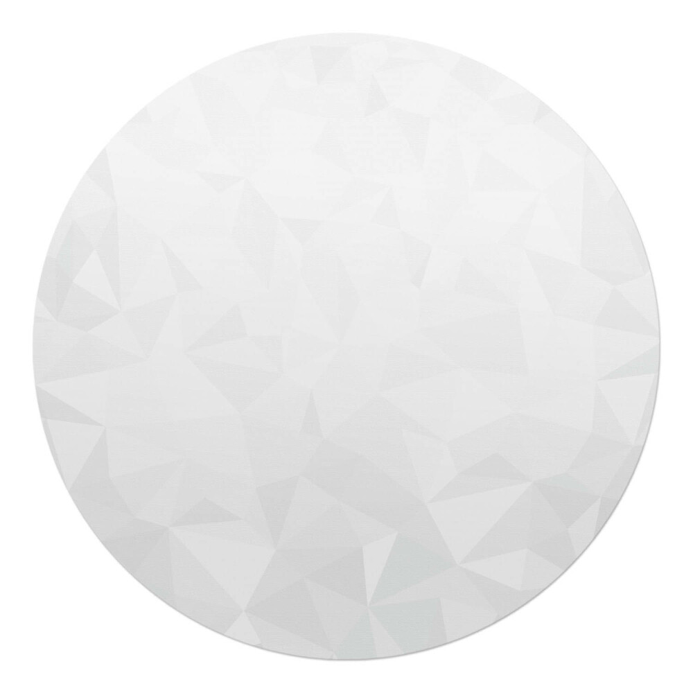 Podkładka pod krzesło obrotowe okrągła Geometryczne tło