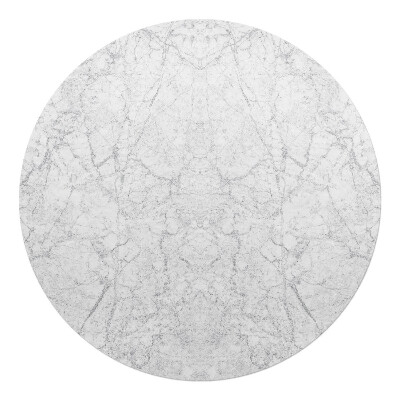 Podkładka pod krzesło okrągła Marmurowe wzory