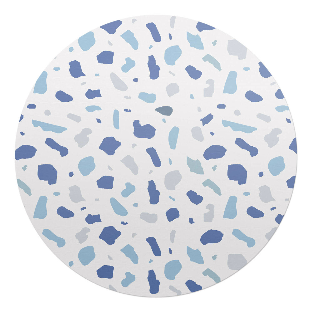 Podkładka pod krzesło obrotowe okrągła Abstrakcyjne plamy