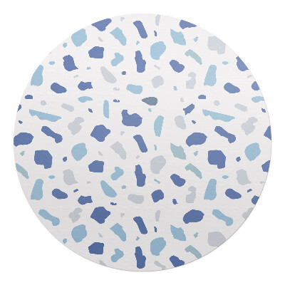 Podkładka pod krzesło obrotowe okrągła Abstrakcyjne plamy