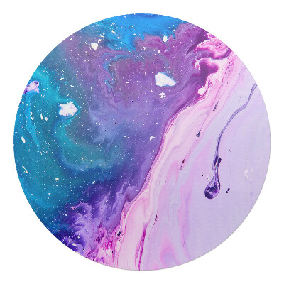 Podkładka pod krzesło obrotowe okrągła Abstrakcyjna fala