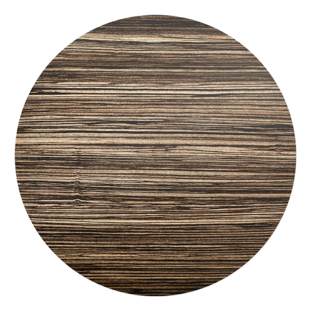 Podkładka pod krzesło obrotowe okrągła Drewniane słoje