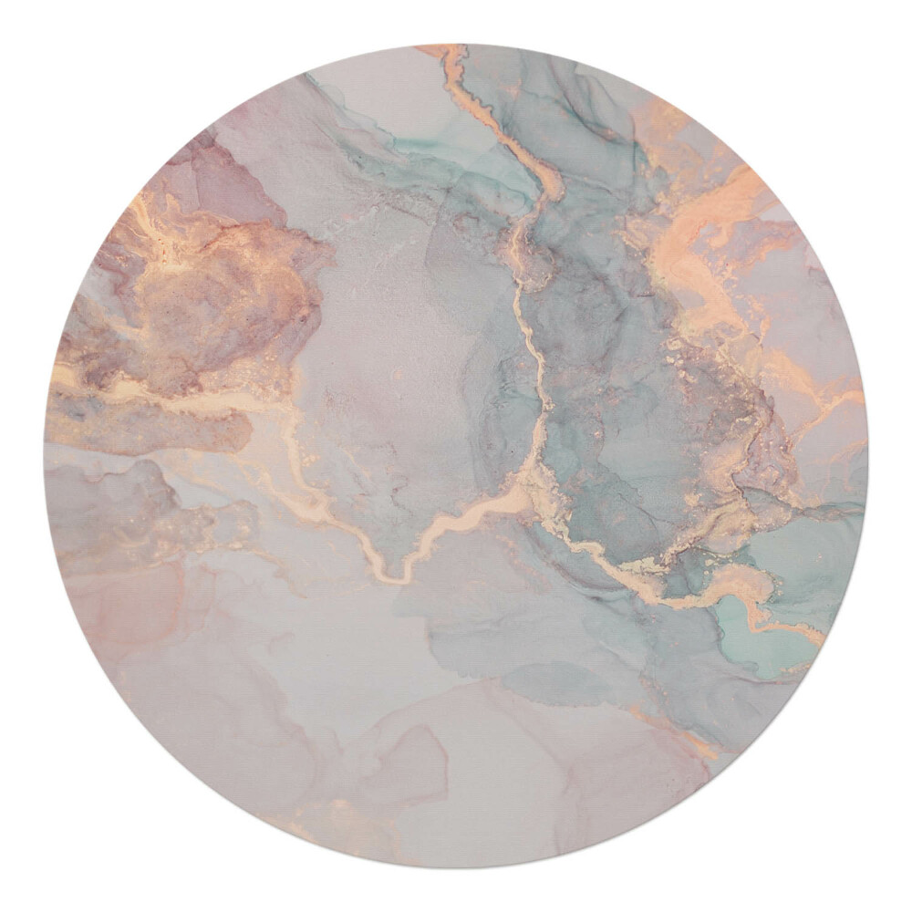 Podkładka pod krzesło obrotowe okrągła Abstrakcyjna akwarela