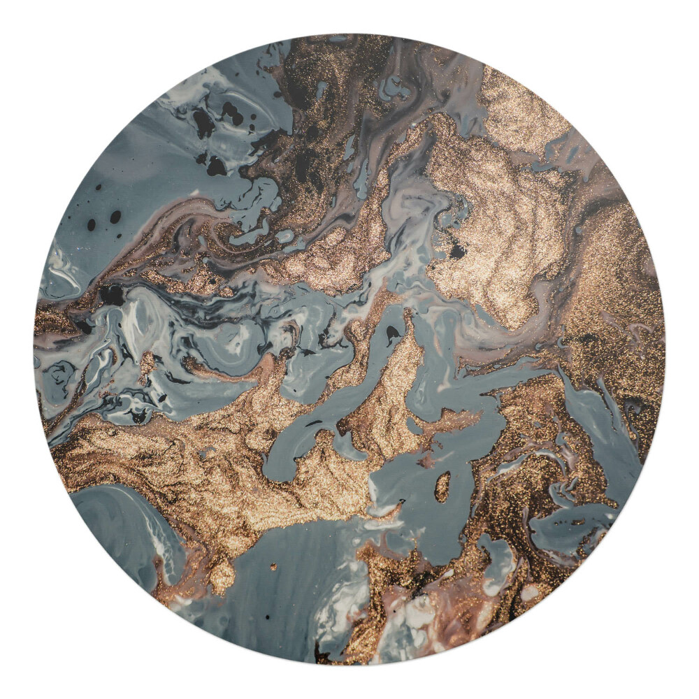 Podkładka pod krzesło obrotowe okrągła Abstrakcyjny wir