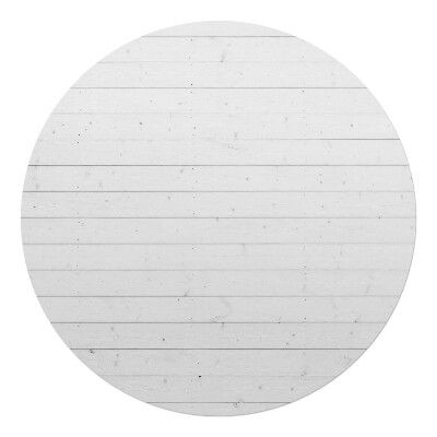 Podkładka pod krzesło okrągła Drewniane deski