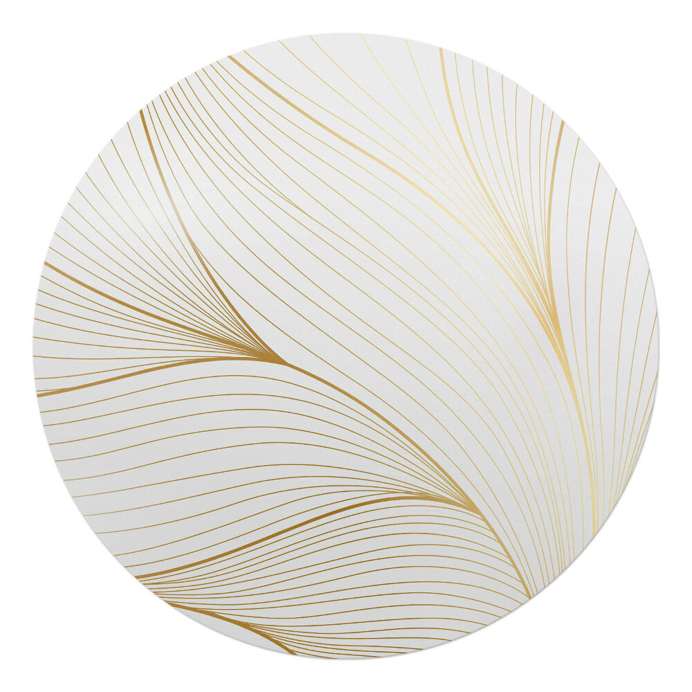 Podkładka pod krzesło okrągła Eleganckie linie