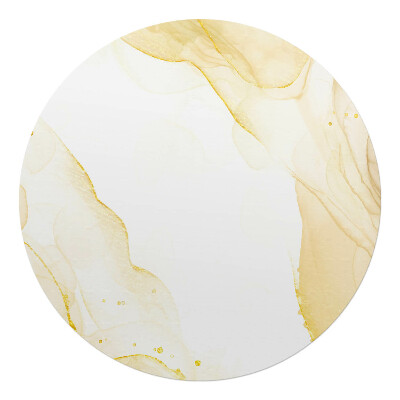 Mata pod fotel biurowy okrągła Eteryczne fale fluidu