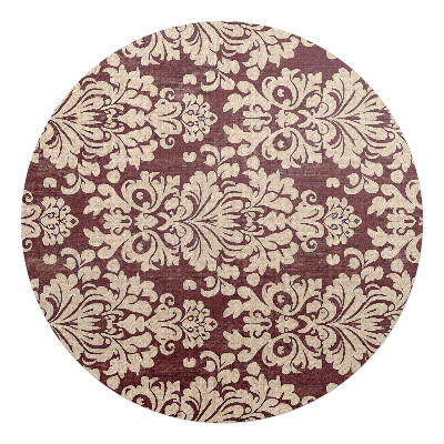 Podkładka pod krzesło obrotowe okrągła Klasyczny ornament