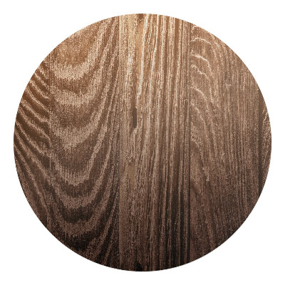 Podkładka pod krzesło obrotowe okrągła Drewniane słoje