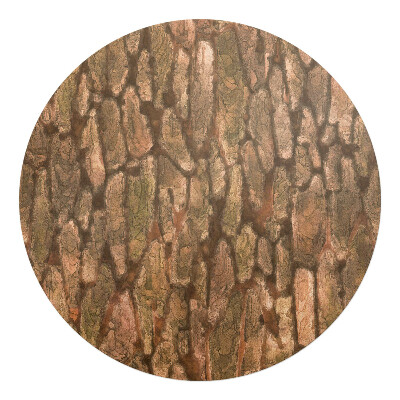 Podkładka pod krzesło okrągła Kora drzewa naturalna