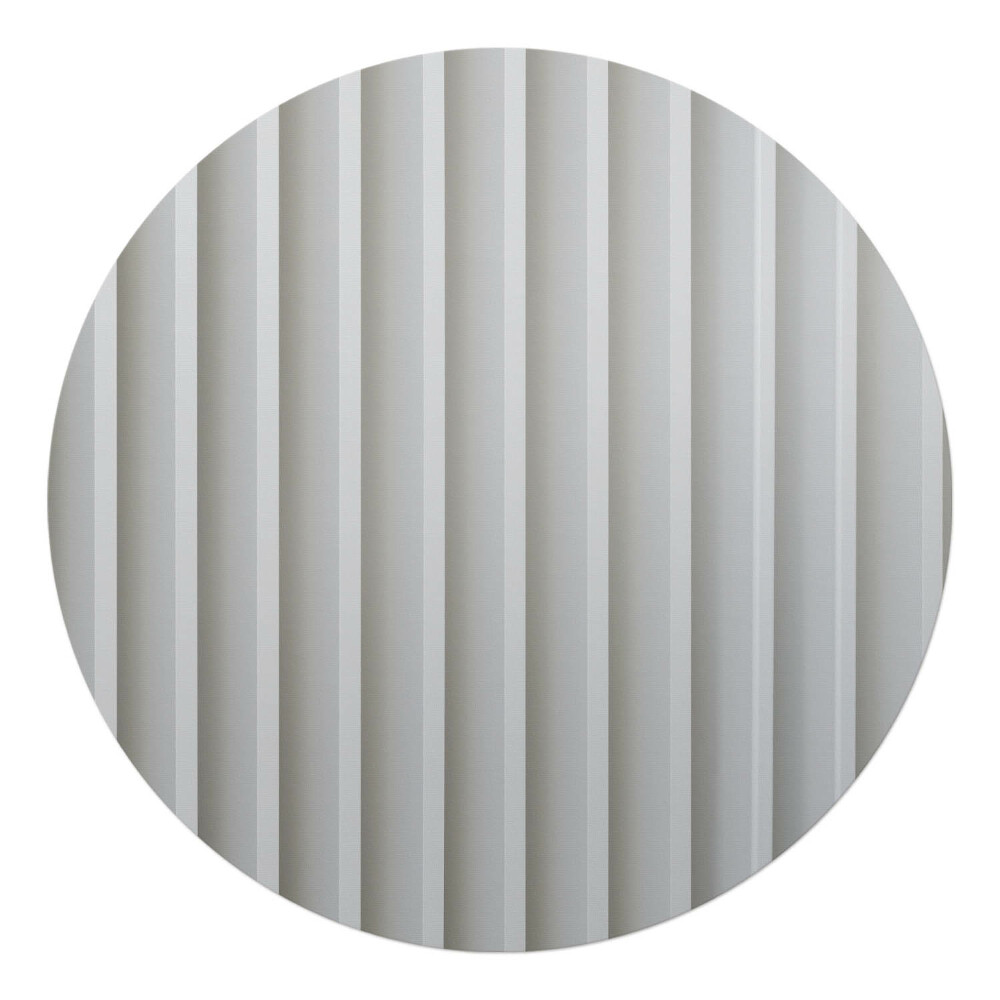 Mata pod fotel biurowy okrągła Pionowe pasy ściany